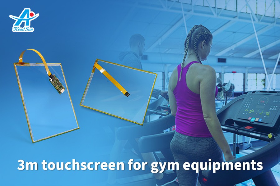 touch screen for gym equipment