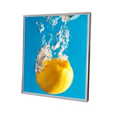 Pantalla LCD quadrada ultrafina UHD de 35,7 polzades per a la visualització d'imatges d'art